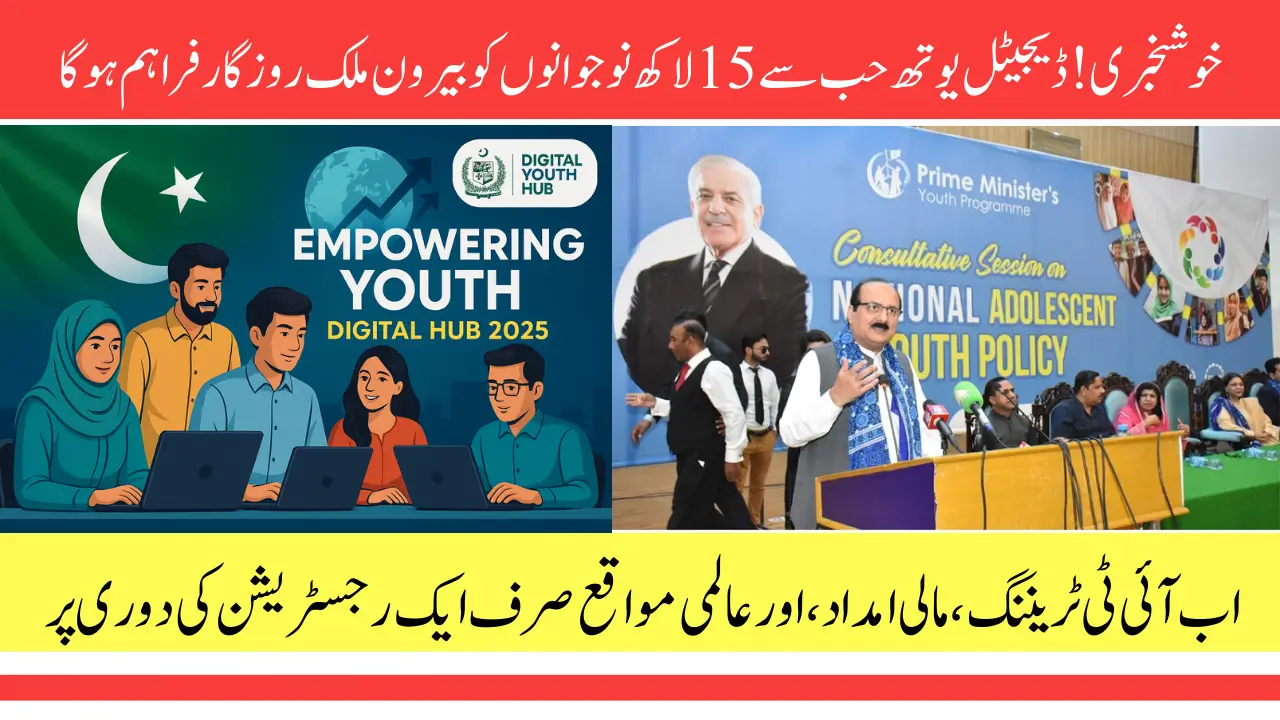 Massive Opportunity: 1.5 Million Pakistani Youth to Get Jobs Abroad via Digital Youth Hub
