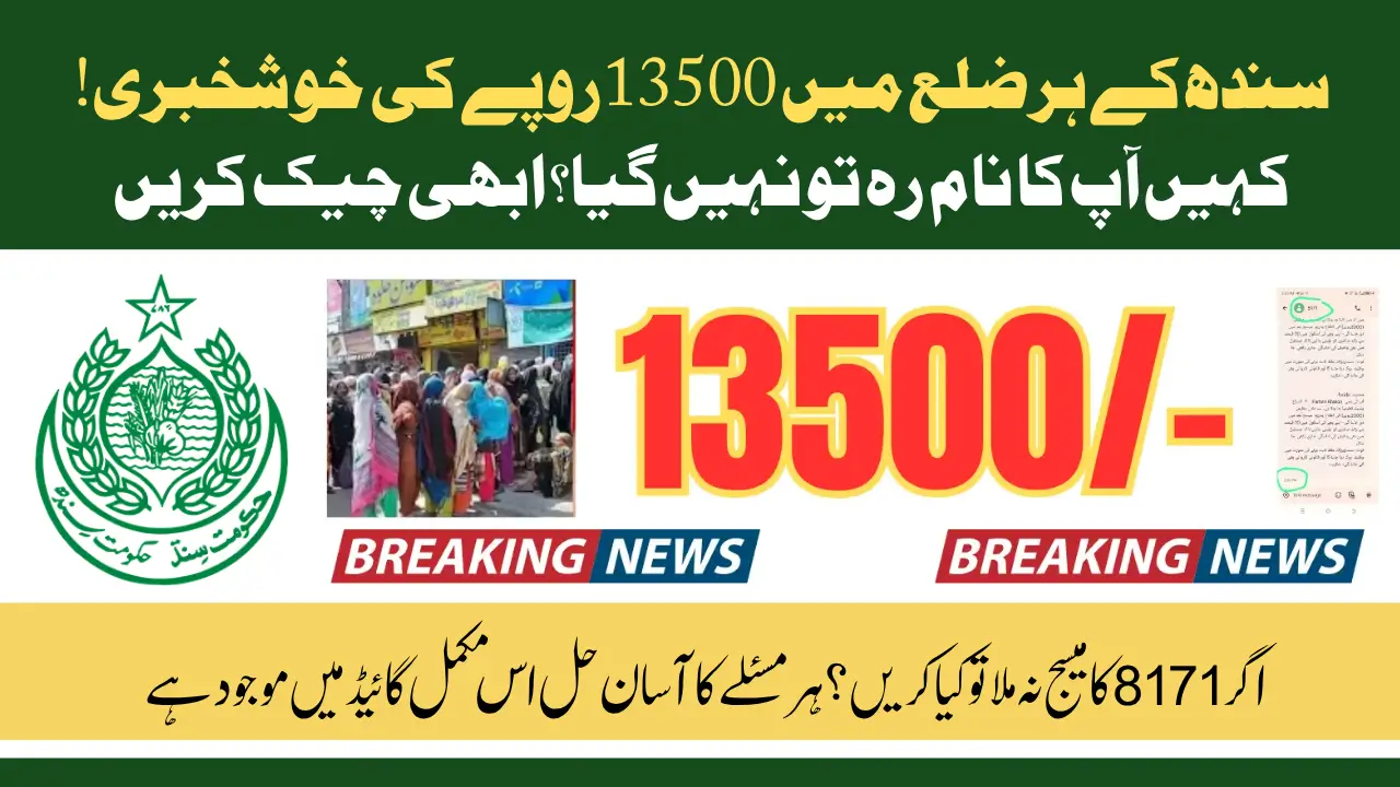 Sindh Districts July 2025 BISP Payment Release Step-by-Step Details for All Eligible People